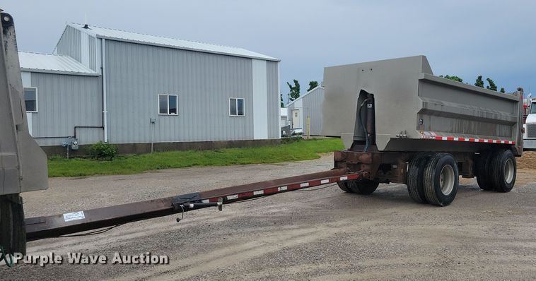 2013 Specialty Constructed end dump pup trailer - DG0629