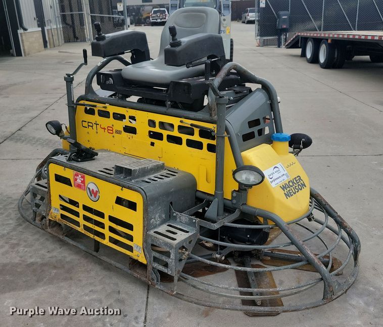2015 Wacker Neuson CRT 48 DSS power trowel - DG0647