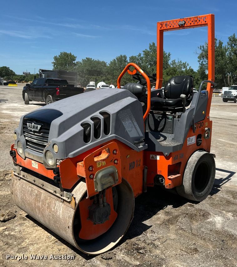 2010 Hamm HD12 VT combination vibratory roller - DL4450