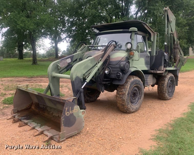 1989 Freightliner Unimog FLU419 emplacement excavator - DM7877