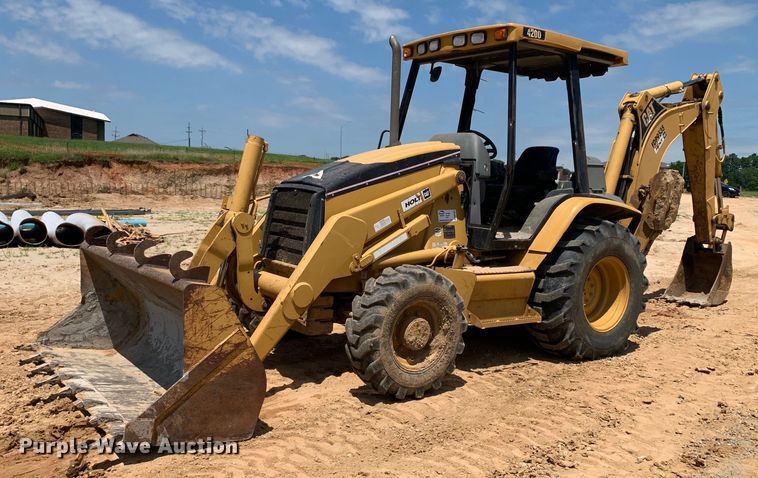 2003 Caterpillar 420D industrial tractor - DM7907