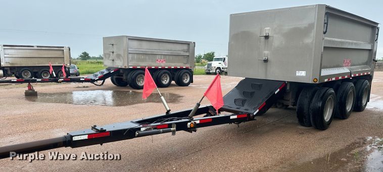 2013 Cornhusker  end dump pup trailer - DQ6781