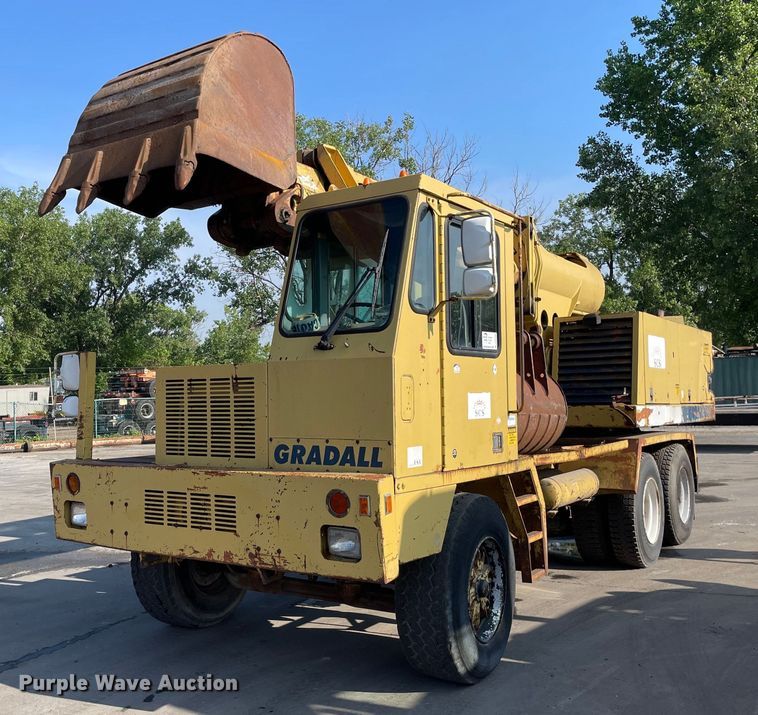 1994 Gradall XL4100 wheeled excavator - DS5509