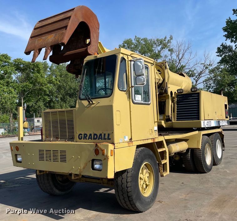 1997 Gradall XL4100 wheeled excavator - DS5510