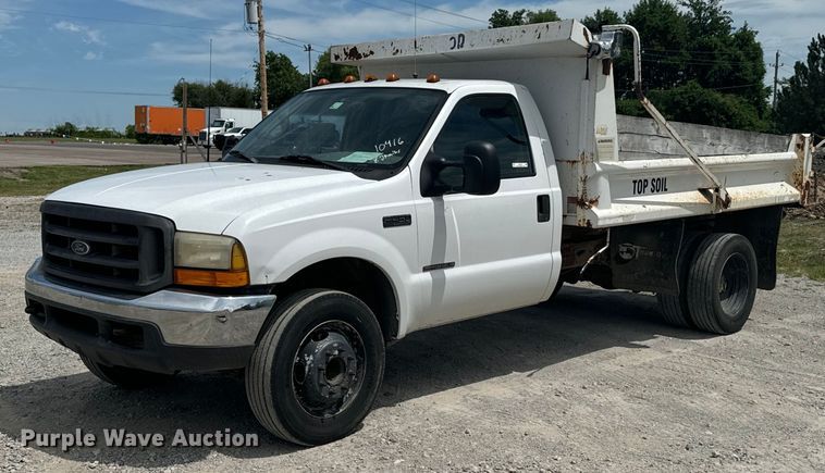2000 Ford F450 Super Duty dump truck - DX0742