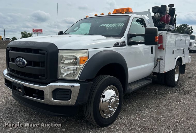2014 Ford F450 Super Duty  utility / service truck - EG0675