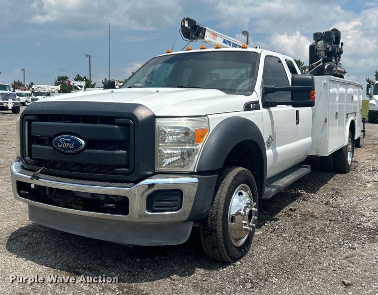 2012 Ford F450 Super Duty SuperCab utility / service truck - EG1603