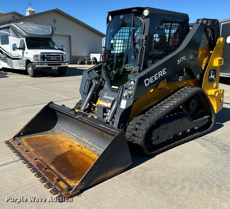 2023 John Deere 317G tracked skid steer loader - EH6880