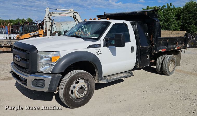 2013 Ford F550 Super Duty XL dump truck - EI3878