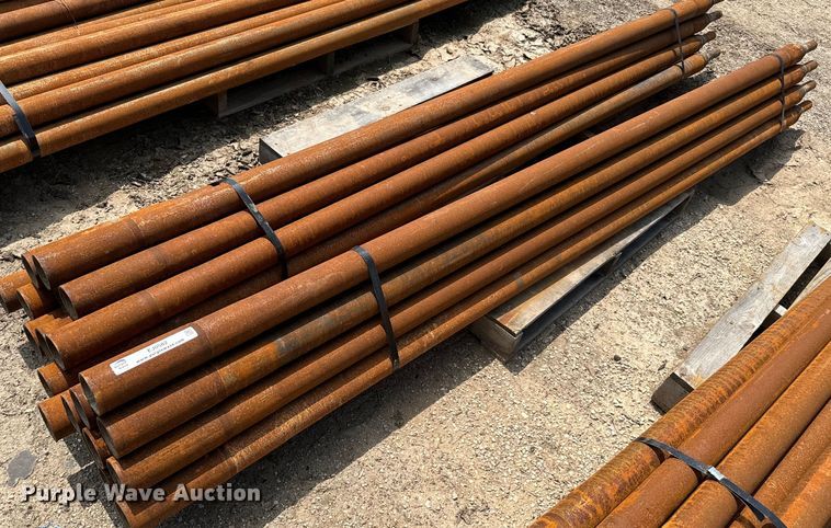 (20) 10' L x 2 1/2" diameter drill stems - EJ0582