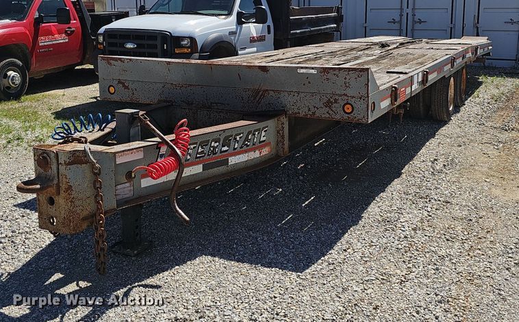 2002 Interstate tilt deck equipment trailer - EJ5630