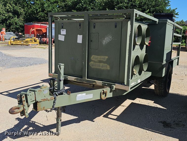 Drash HVAC/generator trailer  - EJ5633