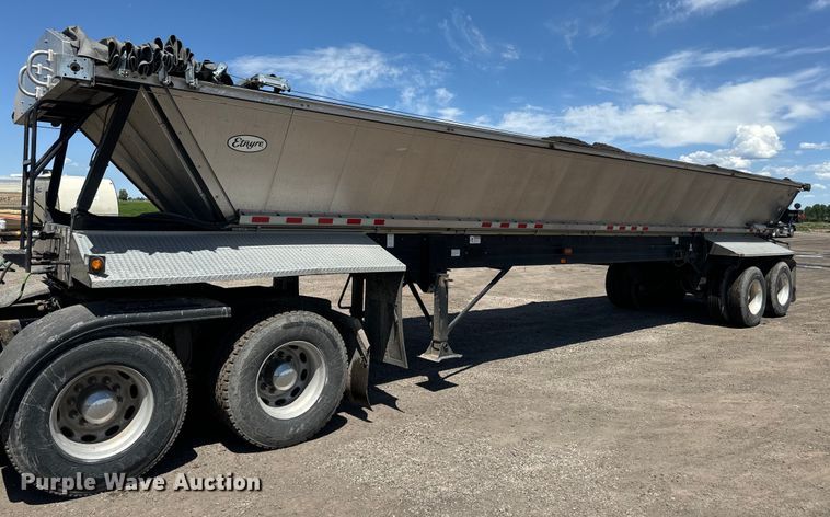 2017 Etnyre live bottom trailer - EK1358