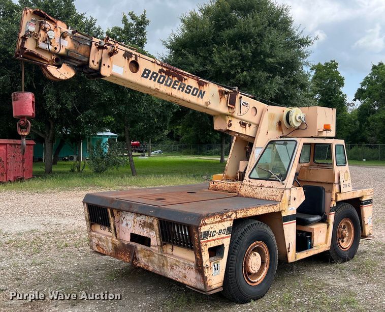 1992 Broderson IC-80-2D crane - LU9884