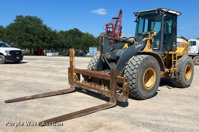 2007 John Deere  544J wheel loader - LU9915
