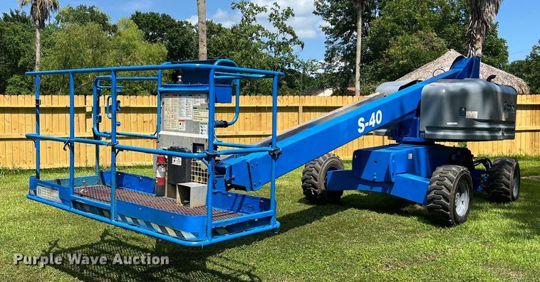 2013 Genie  S-40 boom lift - LU9918