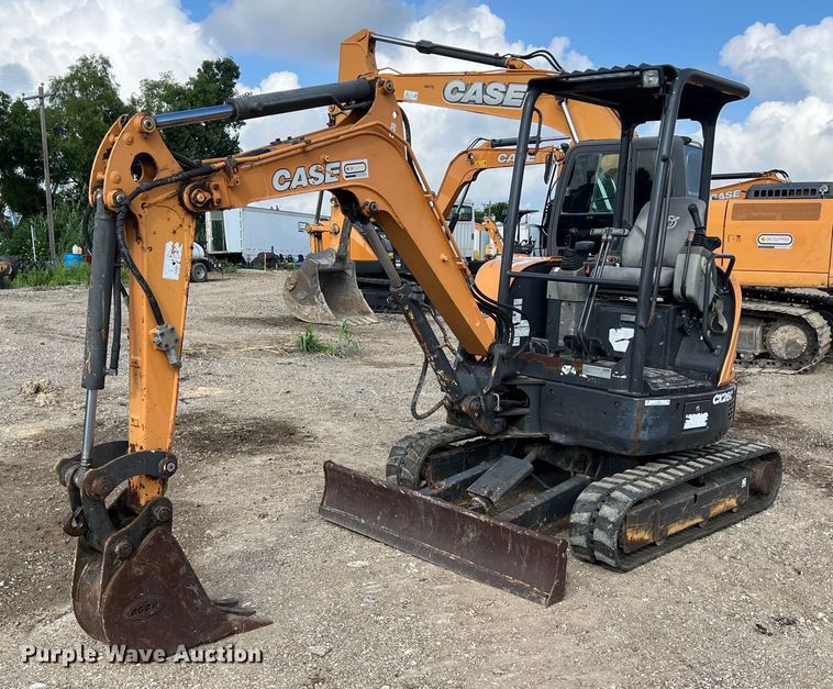 2017 Case CX26C mini excavator - LU9931