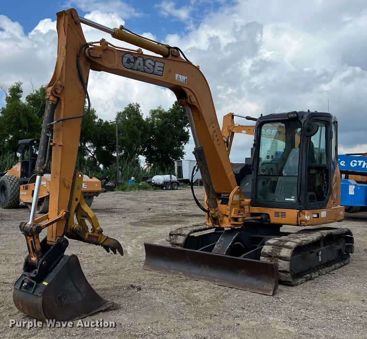 2014 Case CX80C mini excavator - LU9932