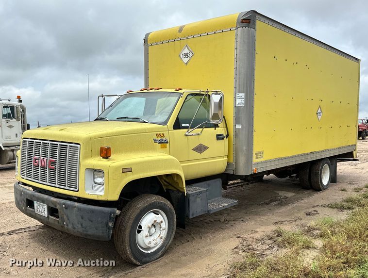 1992 GMC TopKick C5500 box truck - NL9875