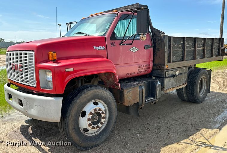 1999 GMC TopKick dump truck - NL9879