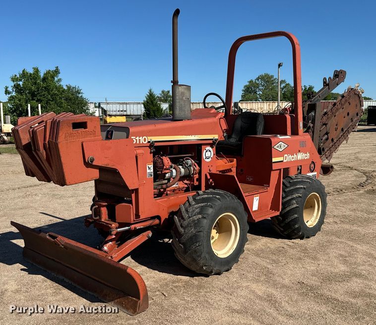 1996 Ditch Witch 5110 trencher - NL9927