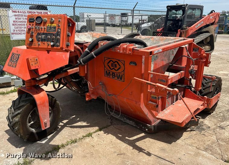 MBW CG200 curb machine - NR9988