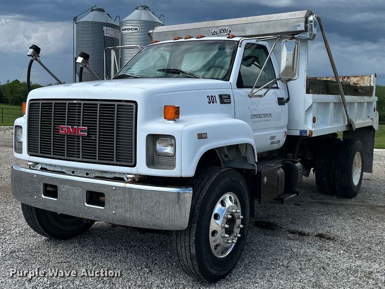 1997 GMC  C7500 dump truck - NT9282