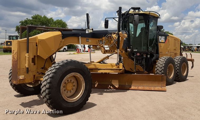 2012 Caterpillar 140M2 motor grader - NU9831