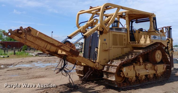 1999 Caterpillar D8R cable plow - NU9841
