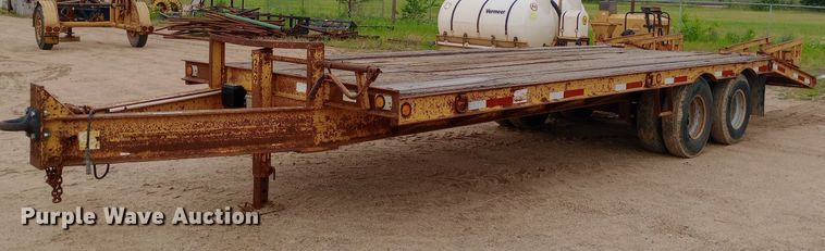 1992 CZ Engineering  equipment trailer - NU9847