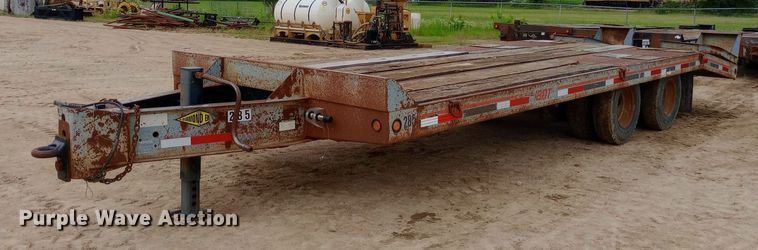 1998 Interstate 18DT equipment trailer - NU9851