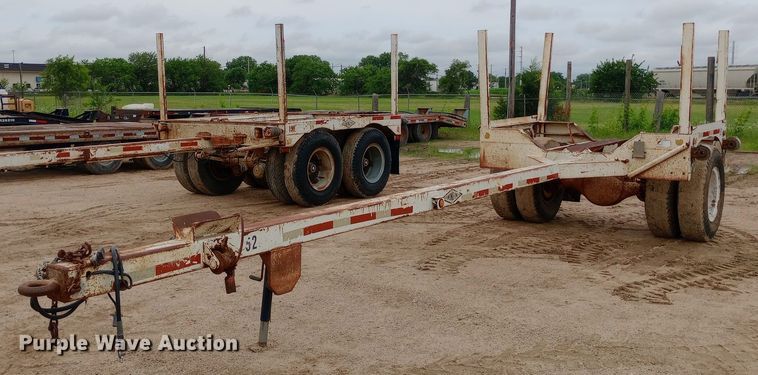 1939 Shop built pole trailer - NU9856