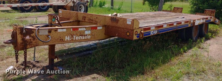 1998 Eager Beaver 10HA equipment trailer - NU9857