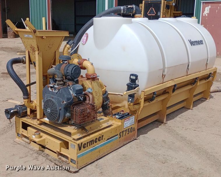 2005 Vermeer ST750A fluid mixing system - NU9880