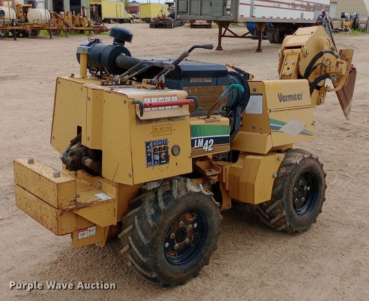 2007 Vermeer LM42 vibratory cable plow - NU9903