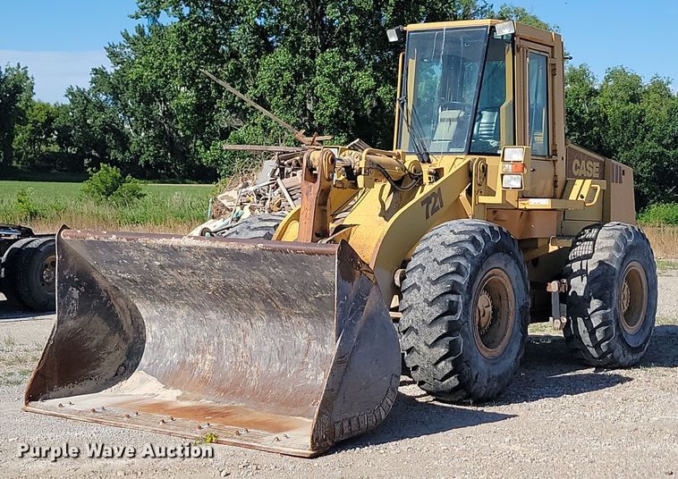 1992 Case 721 wheel loader - NZ9933