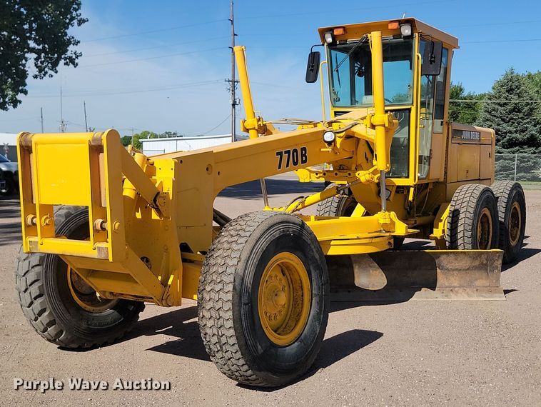 1991 John Deere 770B motor grader - OD9521