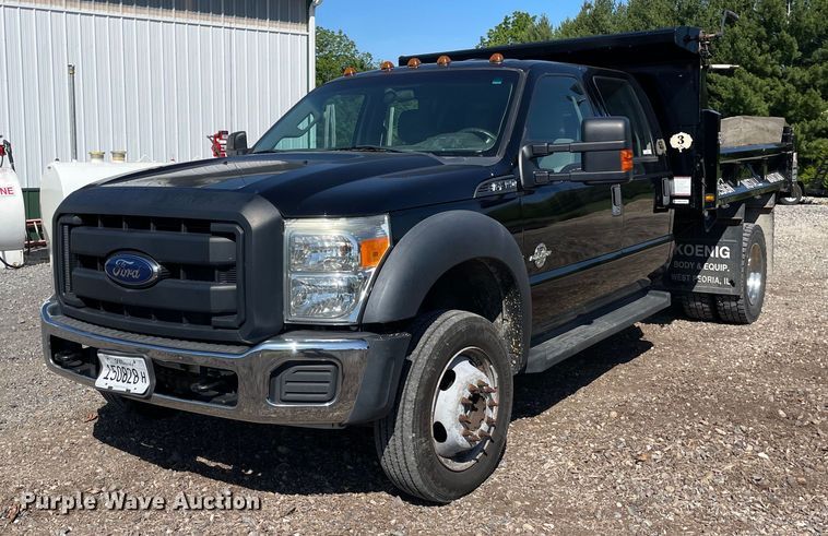 2013 Ford  F450 Super Duty  Crew Cab dump truck - OG9994