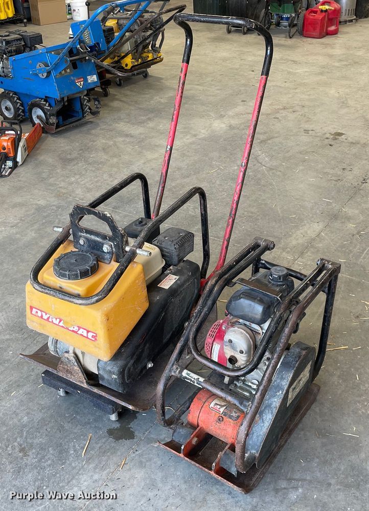 (2) plate compactors - OH9014