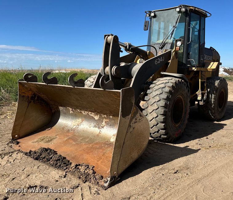 2006 John Deere 624J wheel loader - OI9061