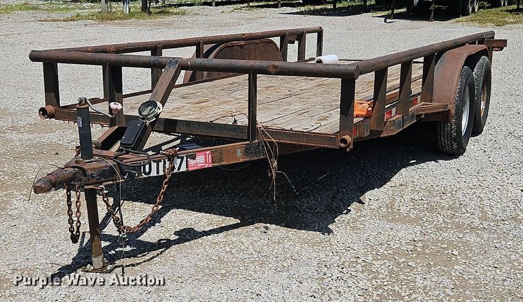 2009 C&M utility trailer - OK9944