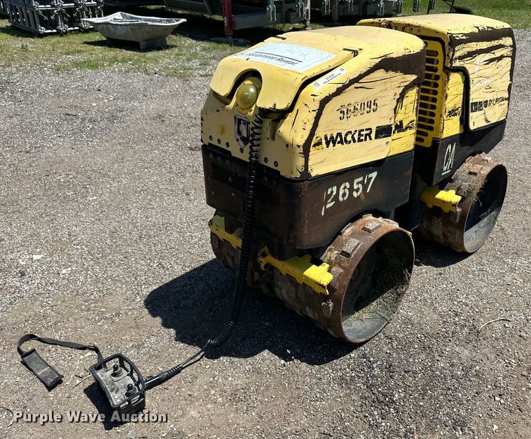 Wacker RT double drum vibratory roller - OL9546
