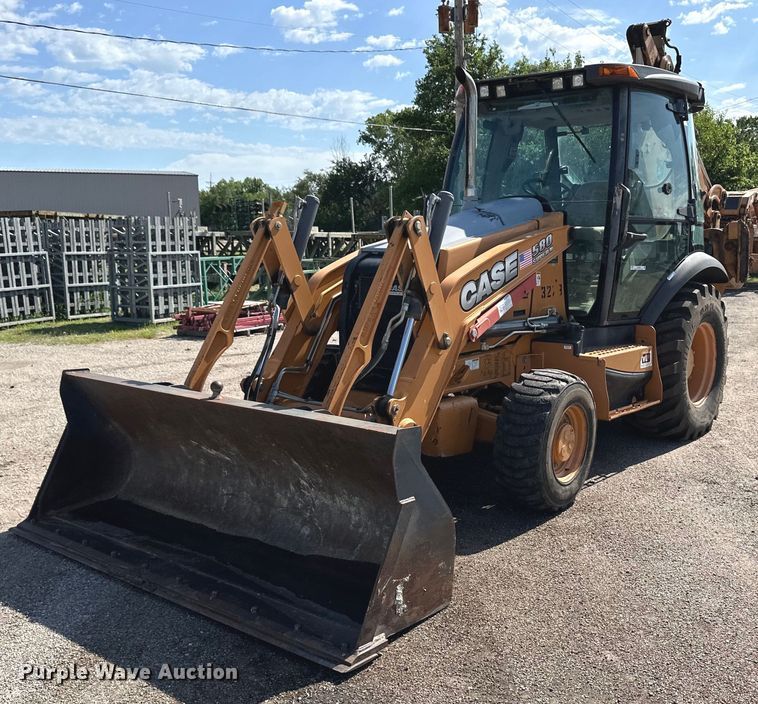 2012 Case 580 Super N backhoe - OL9565