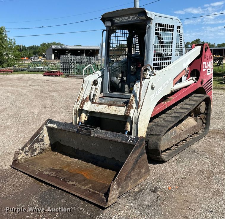 2007 Takeuchi TL140 tracked skid steer loader - OL9568