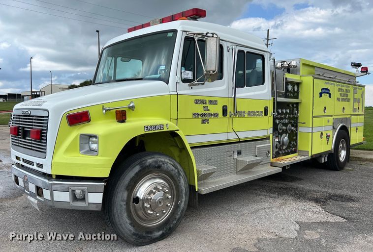 1999 Freightliner pumper fire truck - DS3117