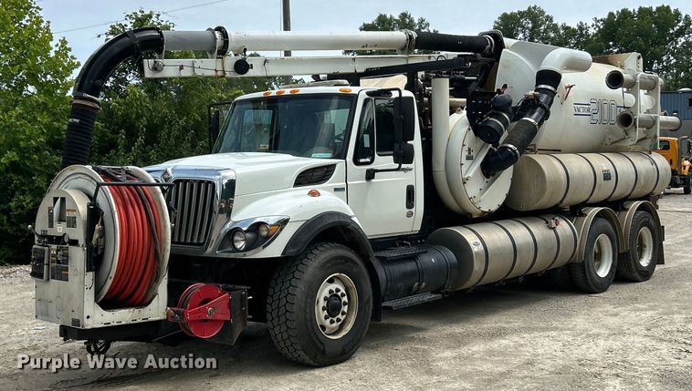 2009 International  Workstar 7400 SBA sewer jetter truck - EK4758