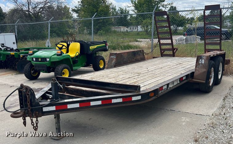 1999 Towmaster C-10 equipment trailer - EK8699