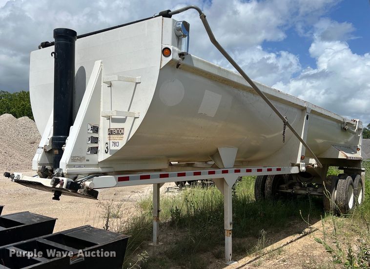 2013 CTS HRD 32 end dump trailer - LU9953