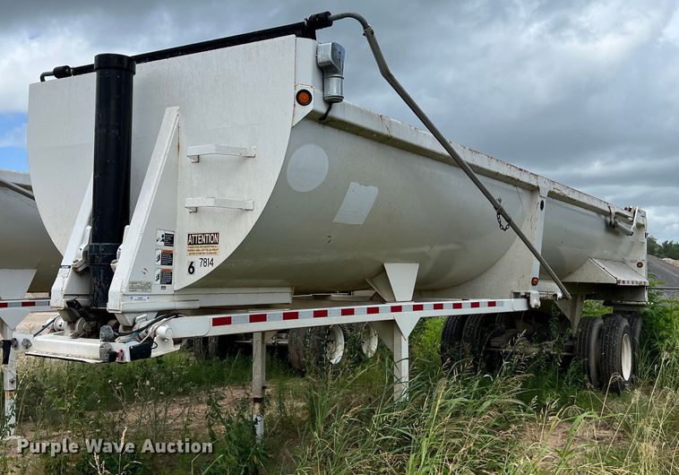 2013 CTS HRD 32 end dump trailer - LU9954