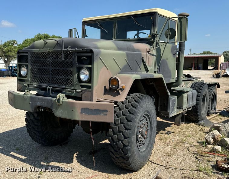 1985 AM General M923A1 truck cab and chassis - MU9793